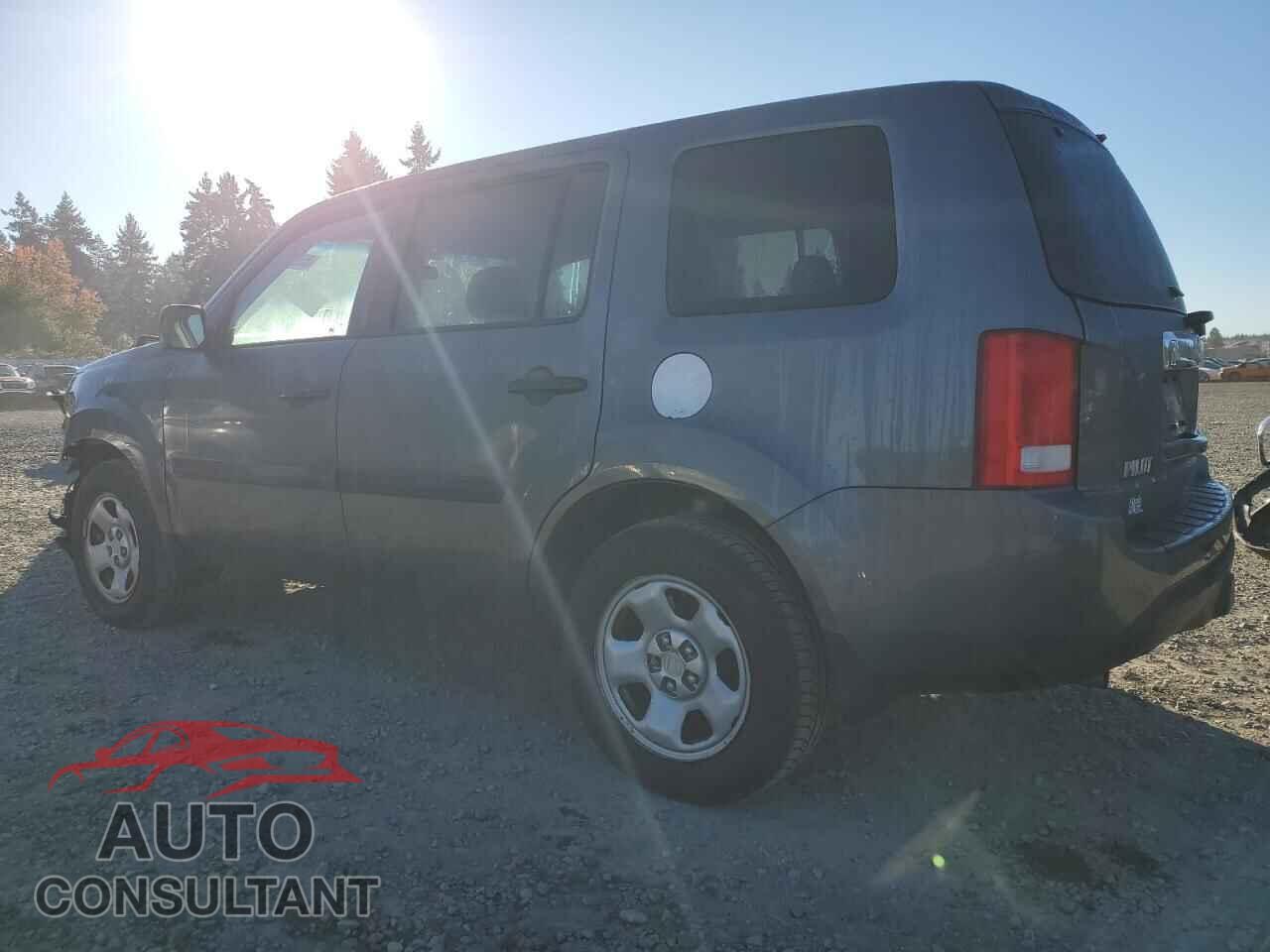 HONDA PILOT 2012 - 5FNYF3H24CB032884