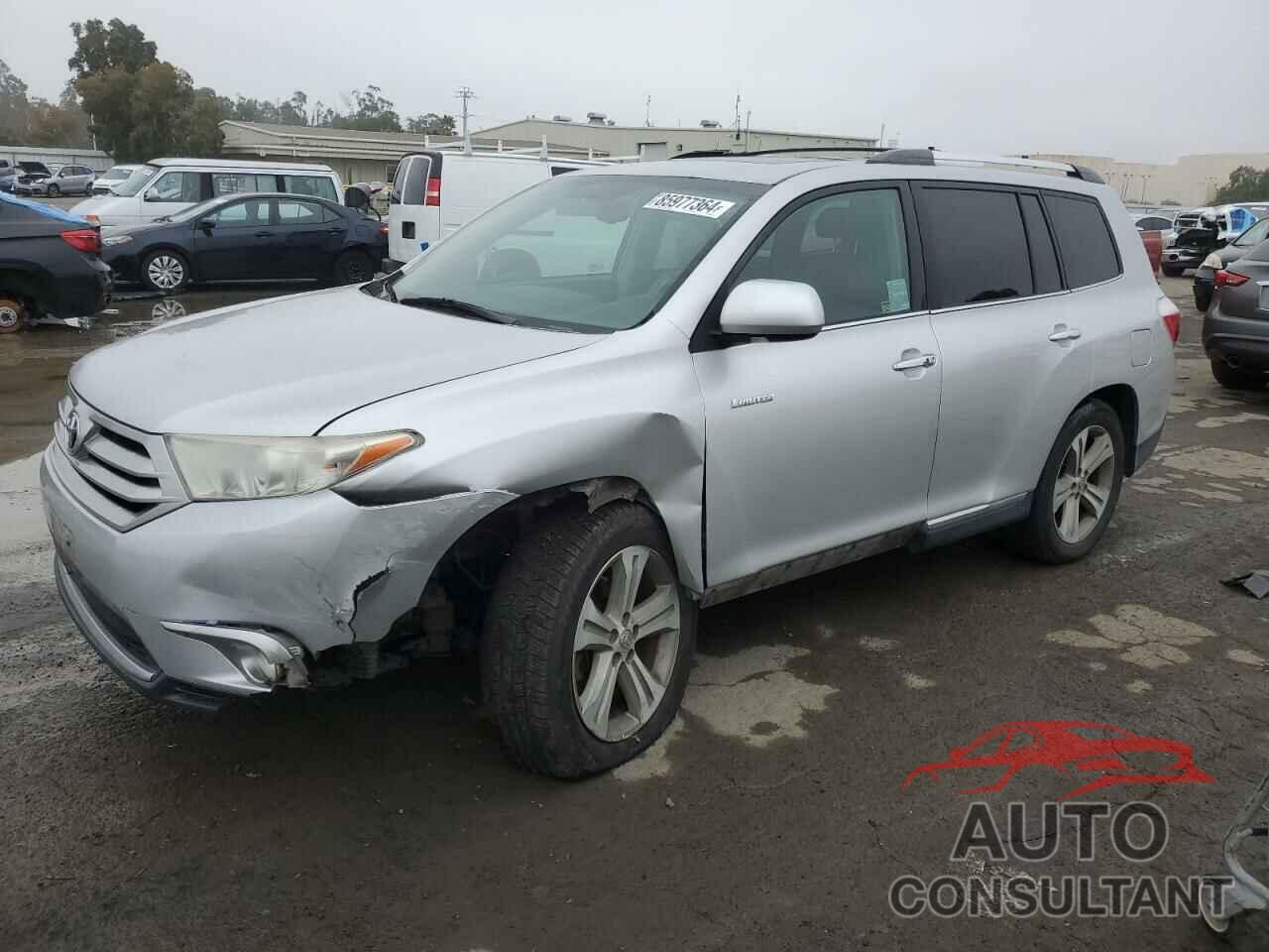 TOYOTA HIGHLANDER 2012 - 5TDDK3EH6CS137568