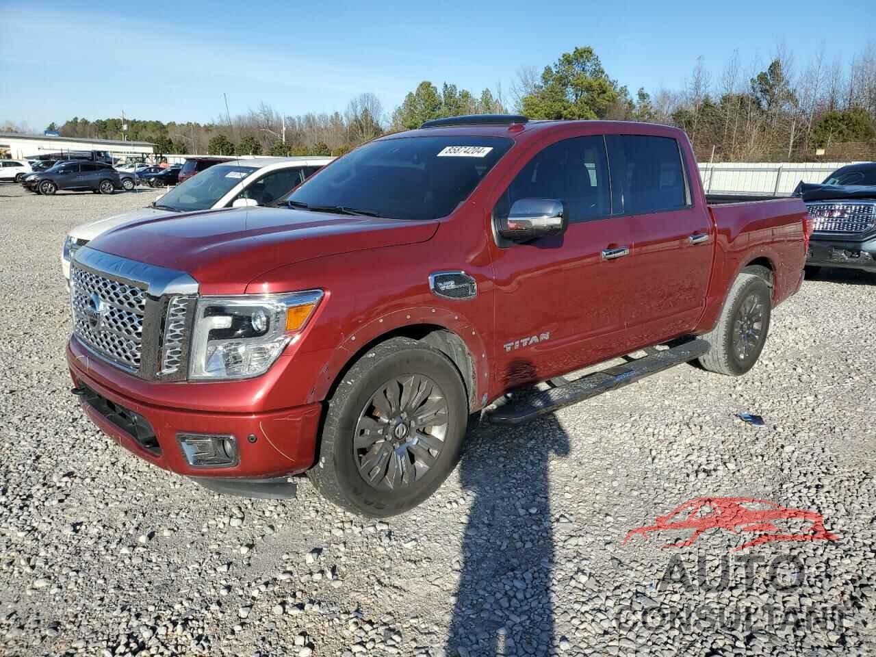 NISSAN TITAN 2017 - 1N6AA1E68HN553348