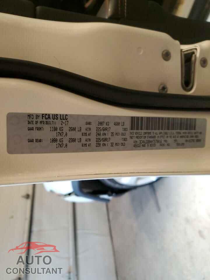 JEEP COMPASS 2017 - 3C4NJDBB4HT579016