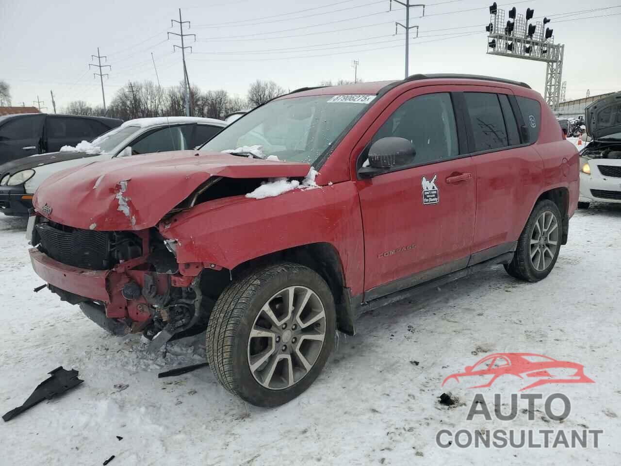 JEEP COMPASS 2017 - 1C4NJCBA6HD166005