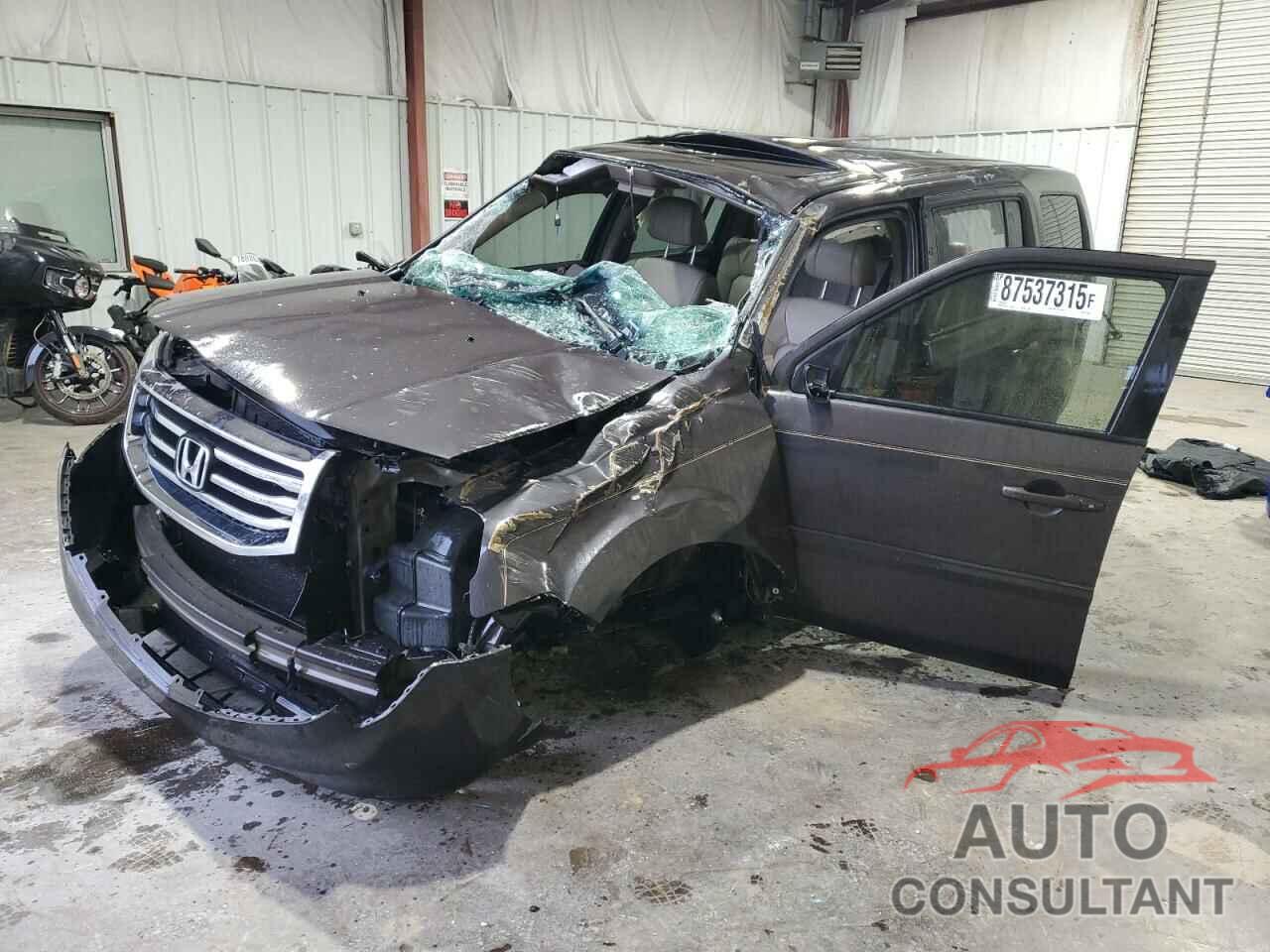 HONDA PILOT 2013 - 5FNYF3H7XDB013267