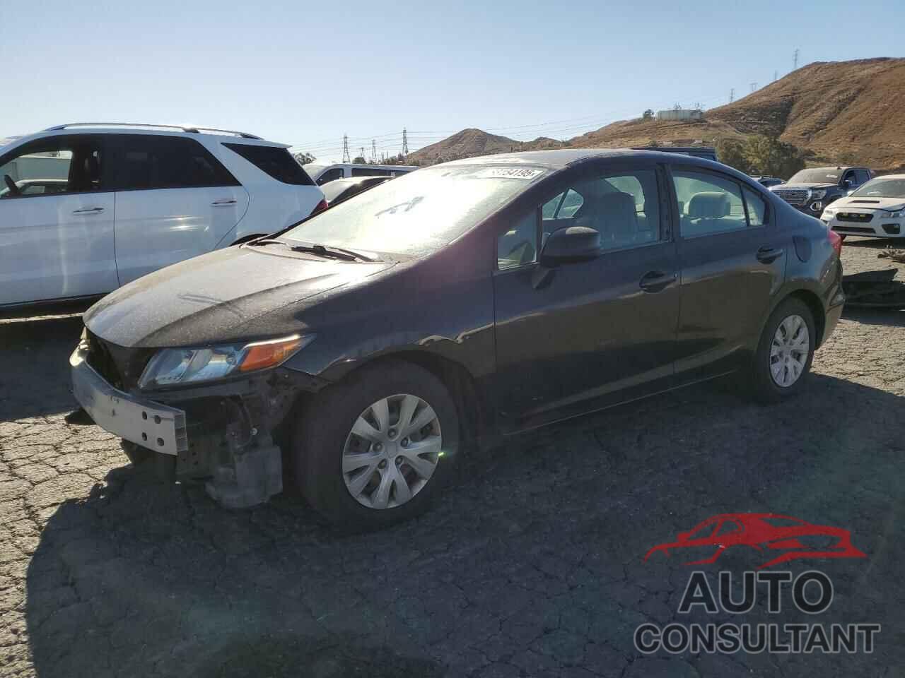 HONDA CIVIC 2012 - 19XFB2F56CE368861