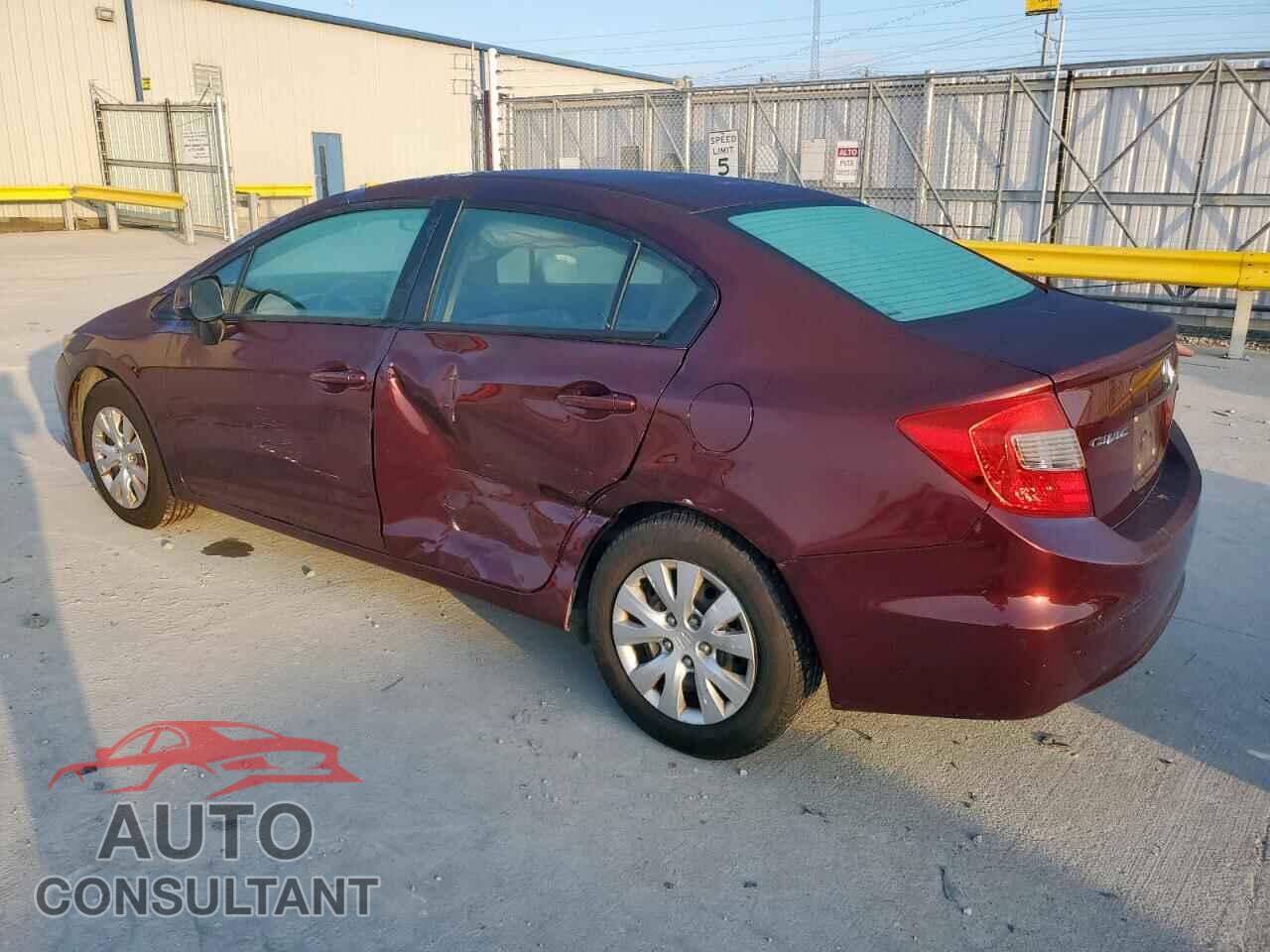 HONDA CIVIC 2012 - 19XFB2F54CE090137