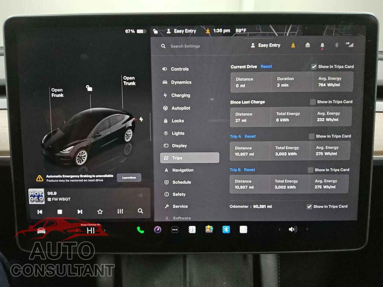 TESLA MODEL 3 2022 - 5YJ3E1EA2NF289512