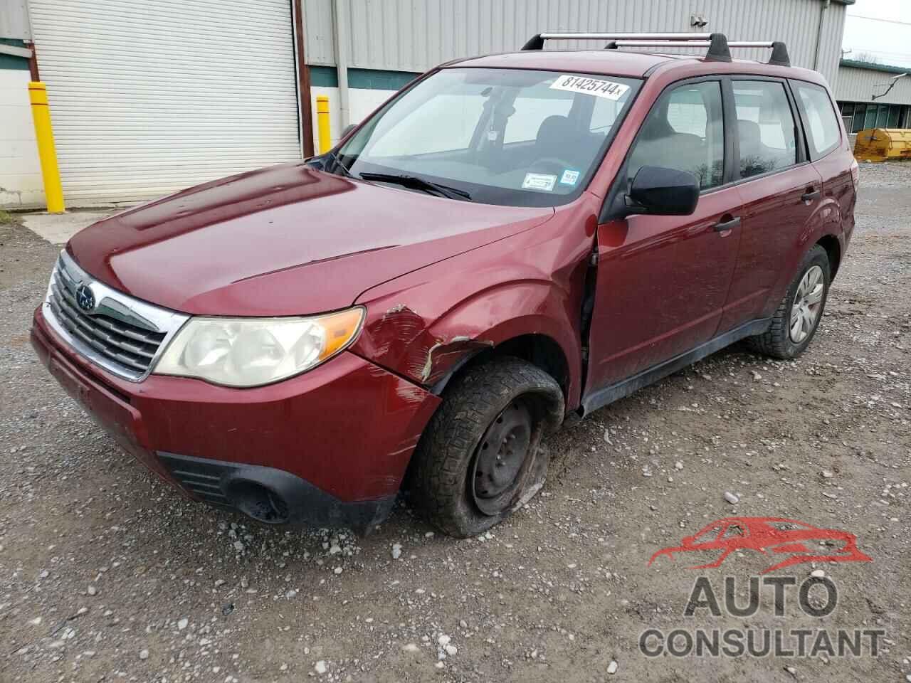 SUBARU FORESTER 2009 - JF2SH61619H725498