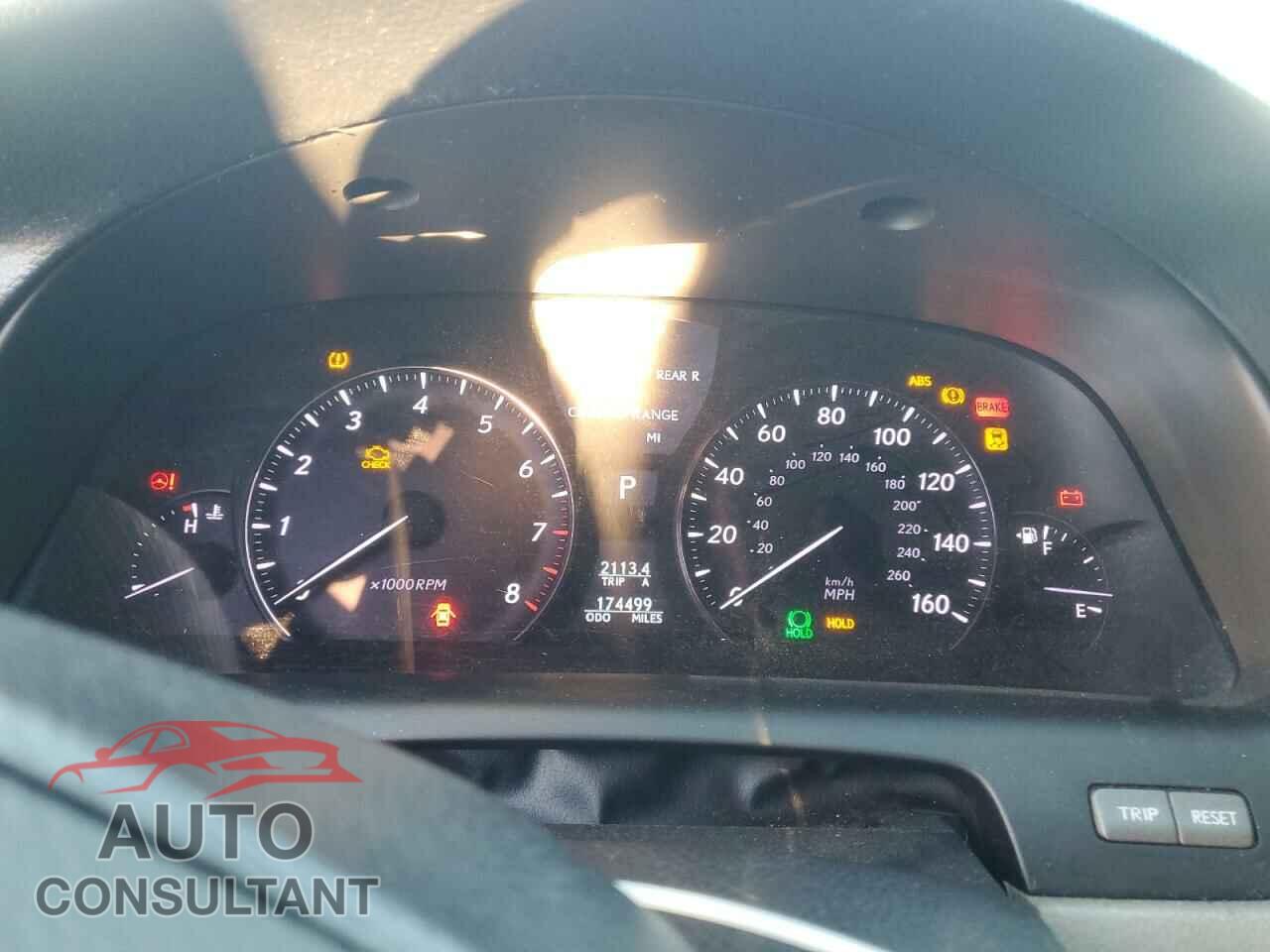 LEXUS LS460 2011 - JTHGL5EF7B5041911