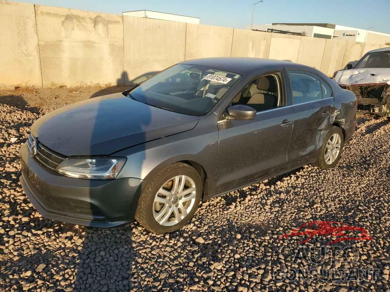 VOLKSWAGEN JETTA 2017 - 3VW2B7AJ8HM291727
