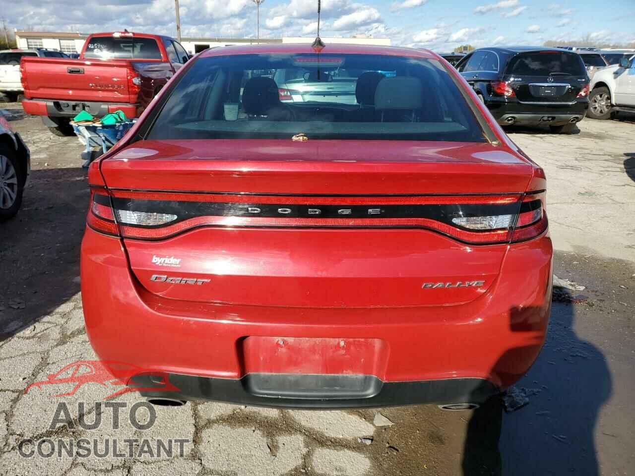 DODGE DART 2013 - 1C3CDFBA9DD105004