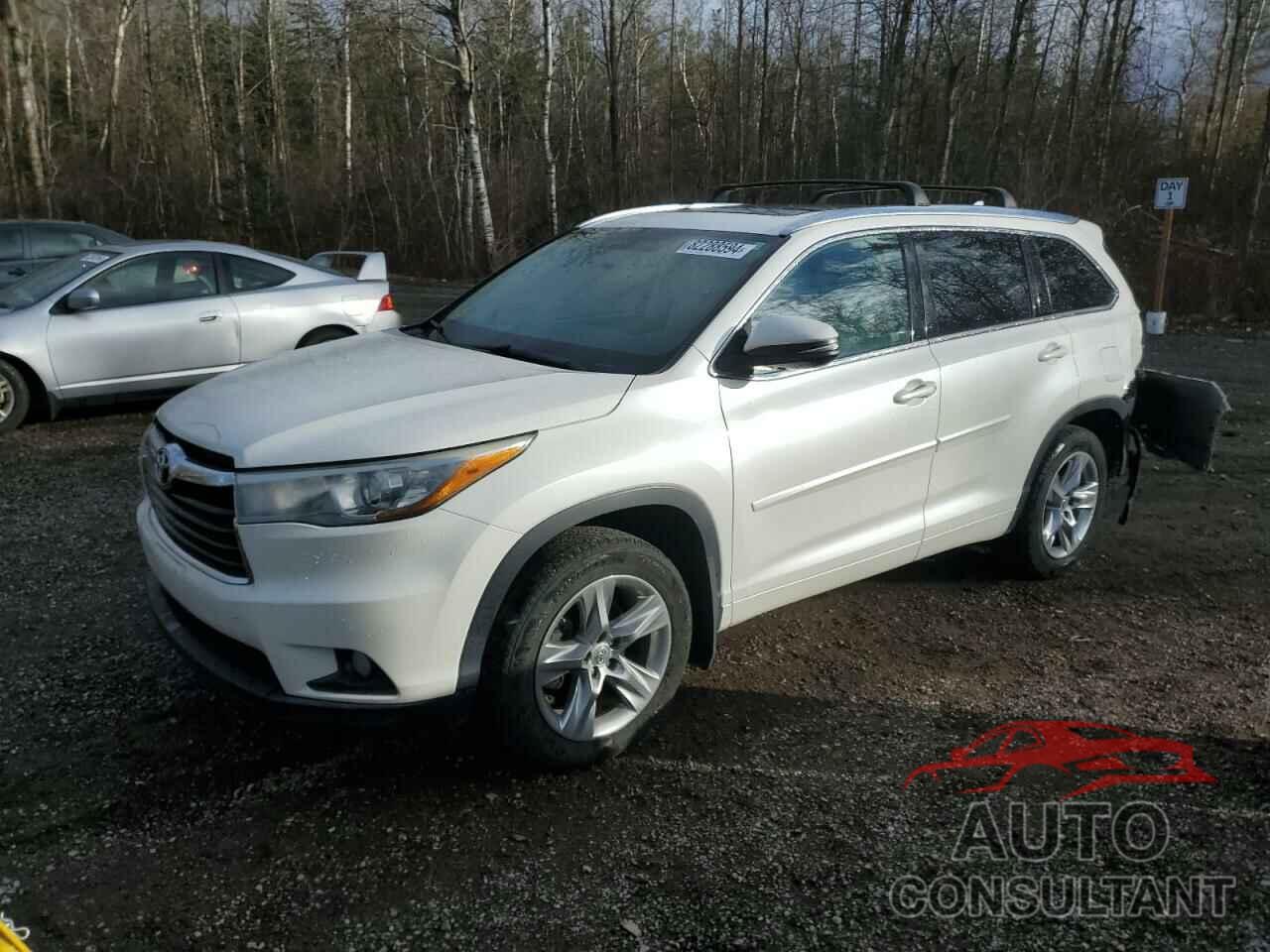 TOYOTA HIGHLANDER 2015 - 5TDDKRFH6FS194326