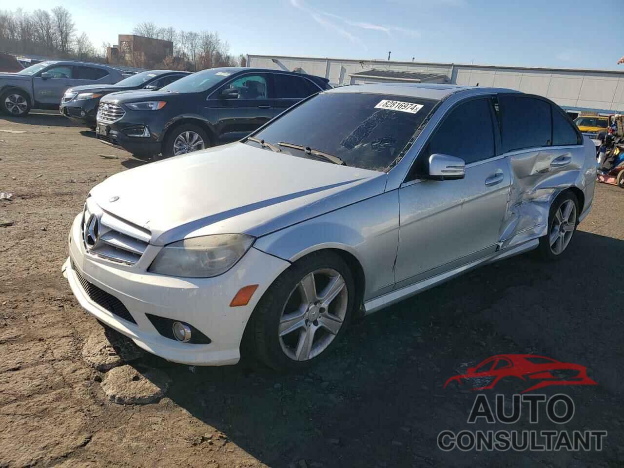 MERCEDES-BENZ C-CLASS 2010 - WDDGF8BB0AR108552