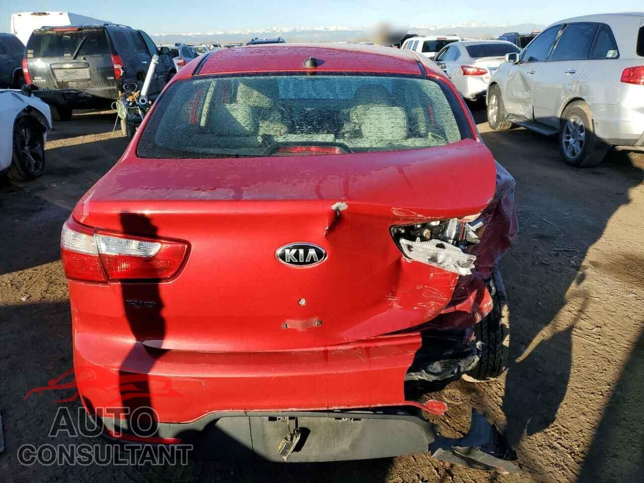 KIA RIO 2013 - KNADM4A32D6309989