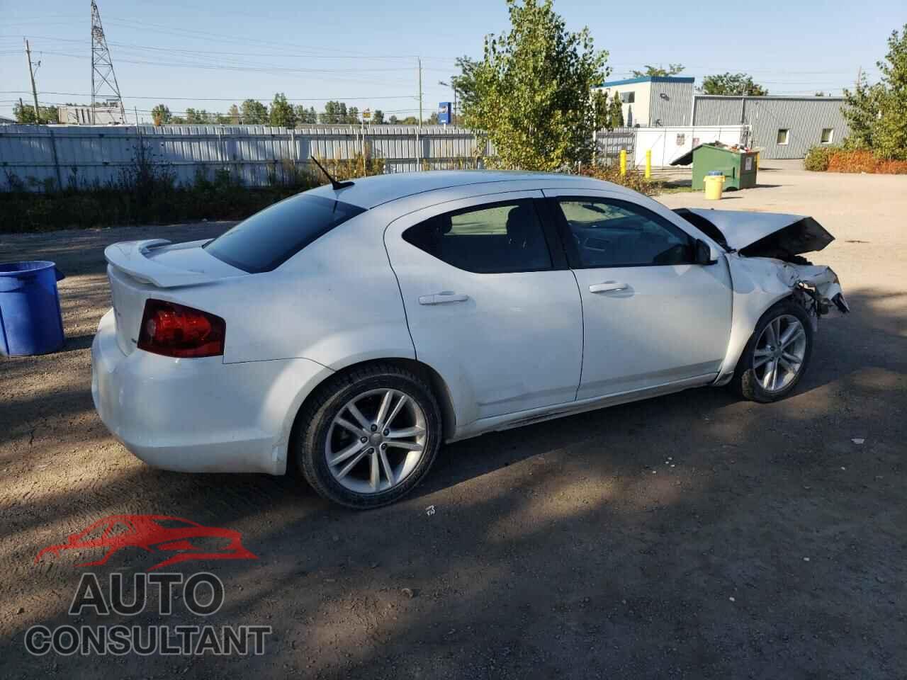 DODGE AVENGER 2012 - 1C3CDZCB2CN270507