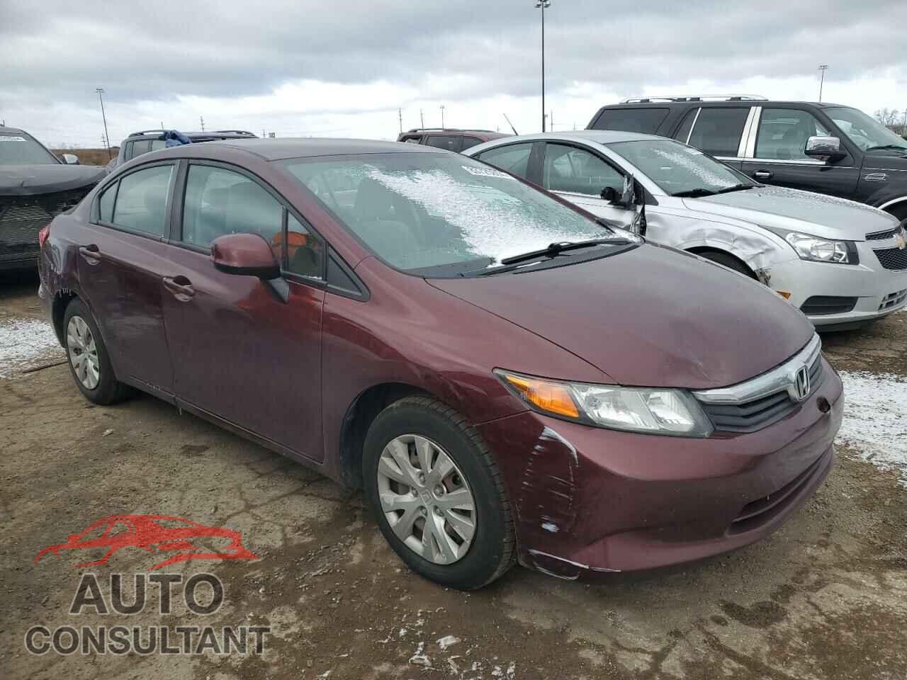 HONDA CIVIC 2012 - 19XFB2F52CE105122
