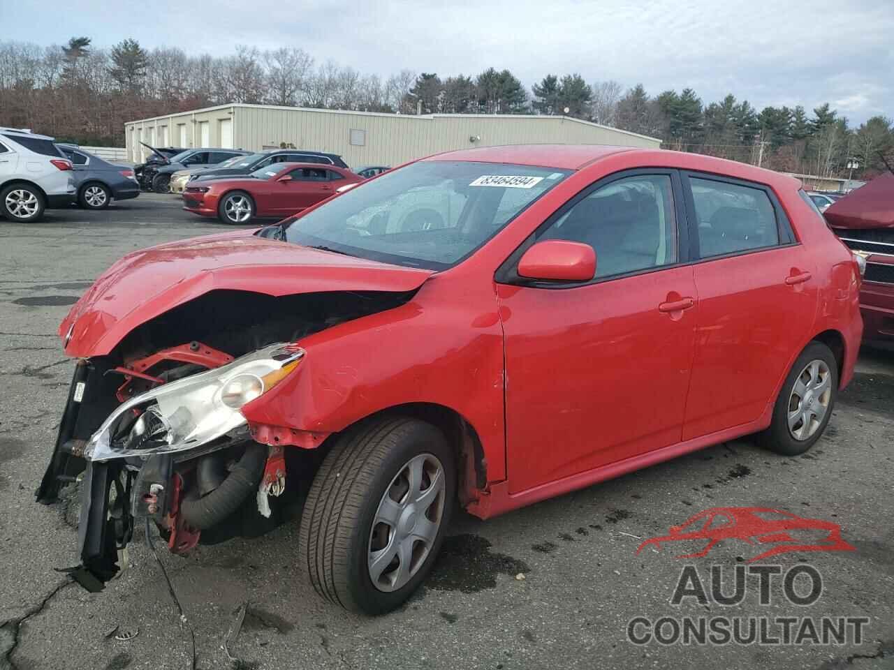 TOYOTA COROLLA 2009 - 2T1KU40E59C118127