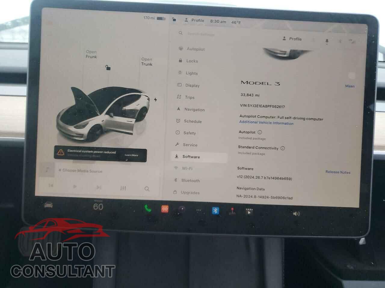 TESLA MODEL 3 2023 - 5YJ3E1EA8PF562617