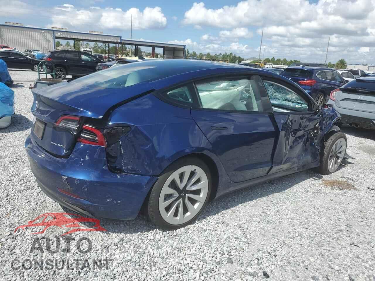 TESLA MODEL 3 2022 - 5YJ3E1EB8NF170596