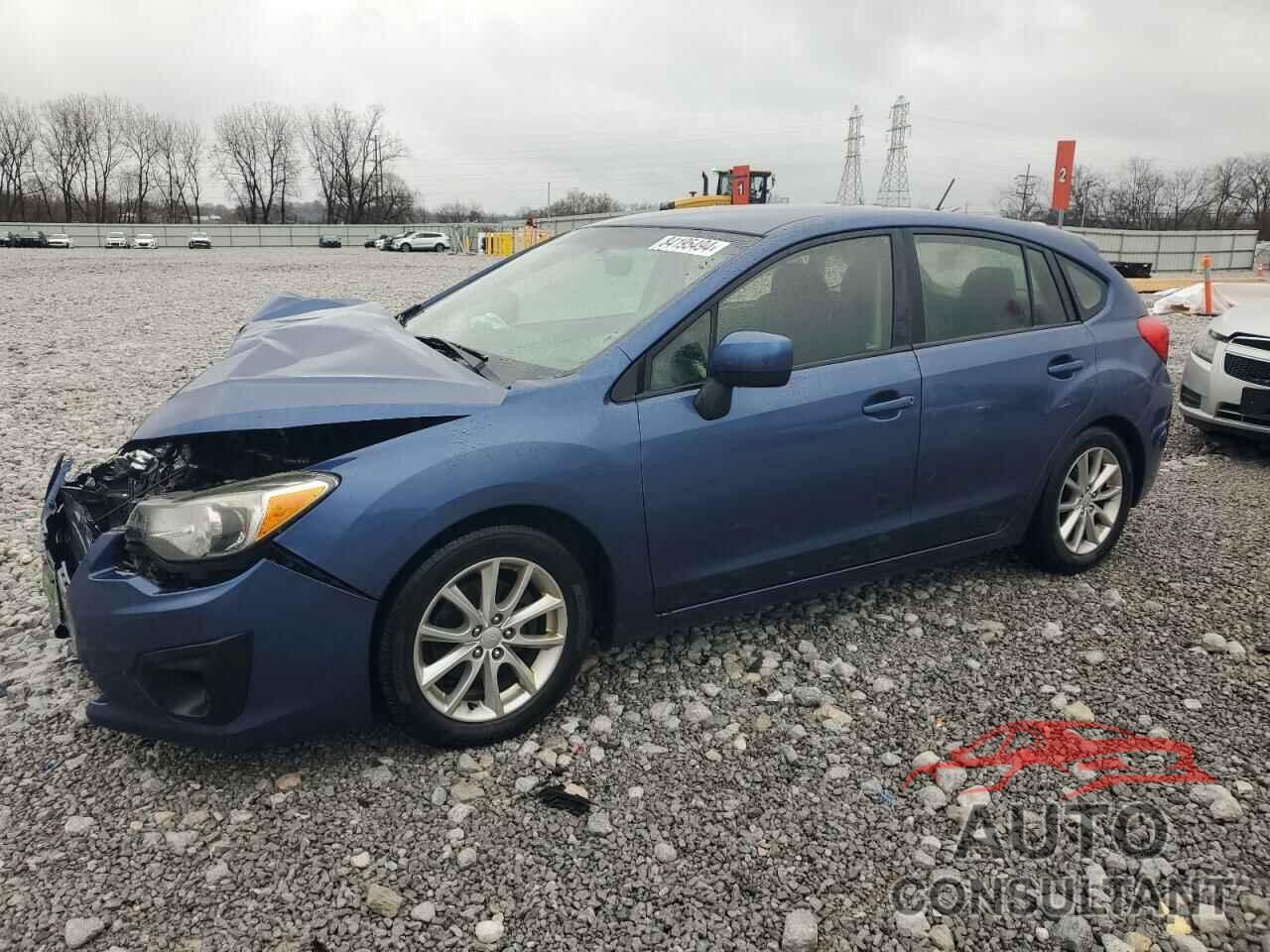 SUBARU IMPREZA 2013 - JF1GPAC61DH816101