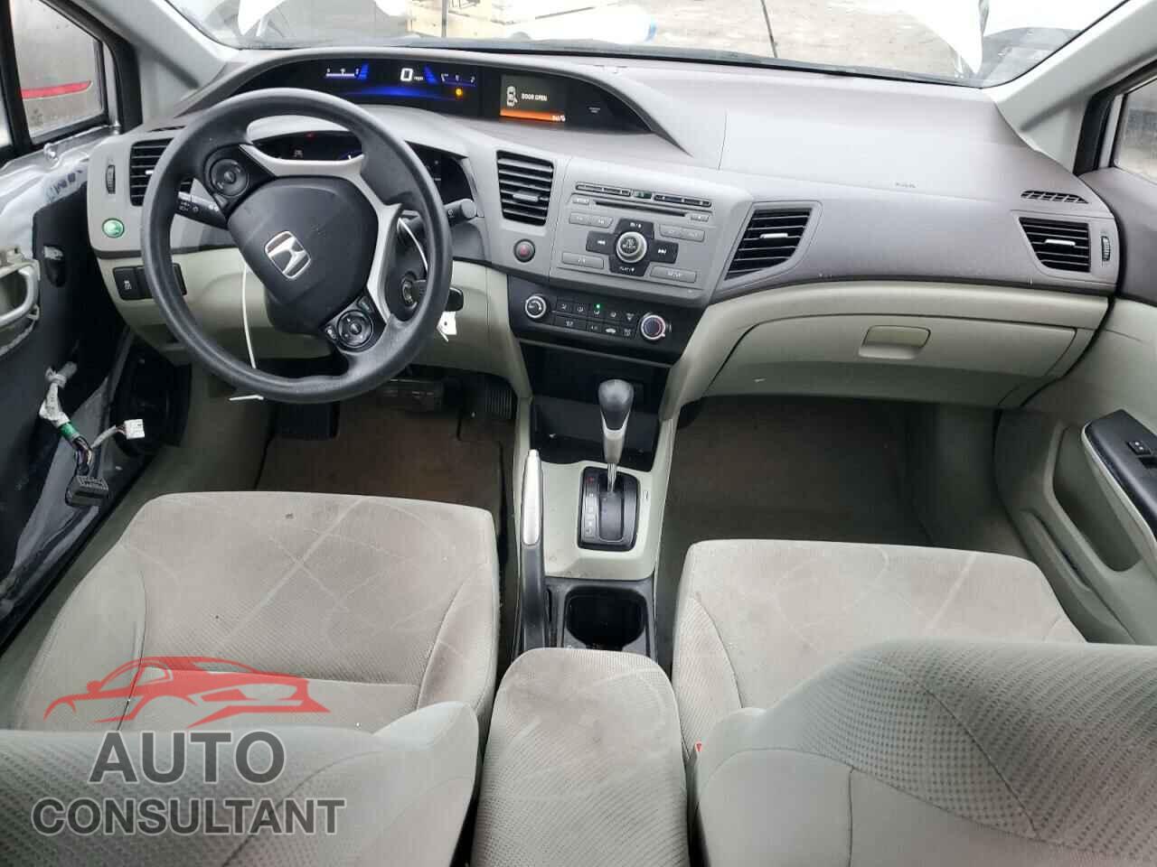HONDA CIVIC 2012 - 19XFB2F55CE071886
