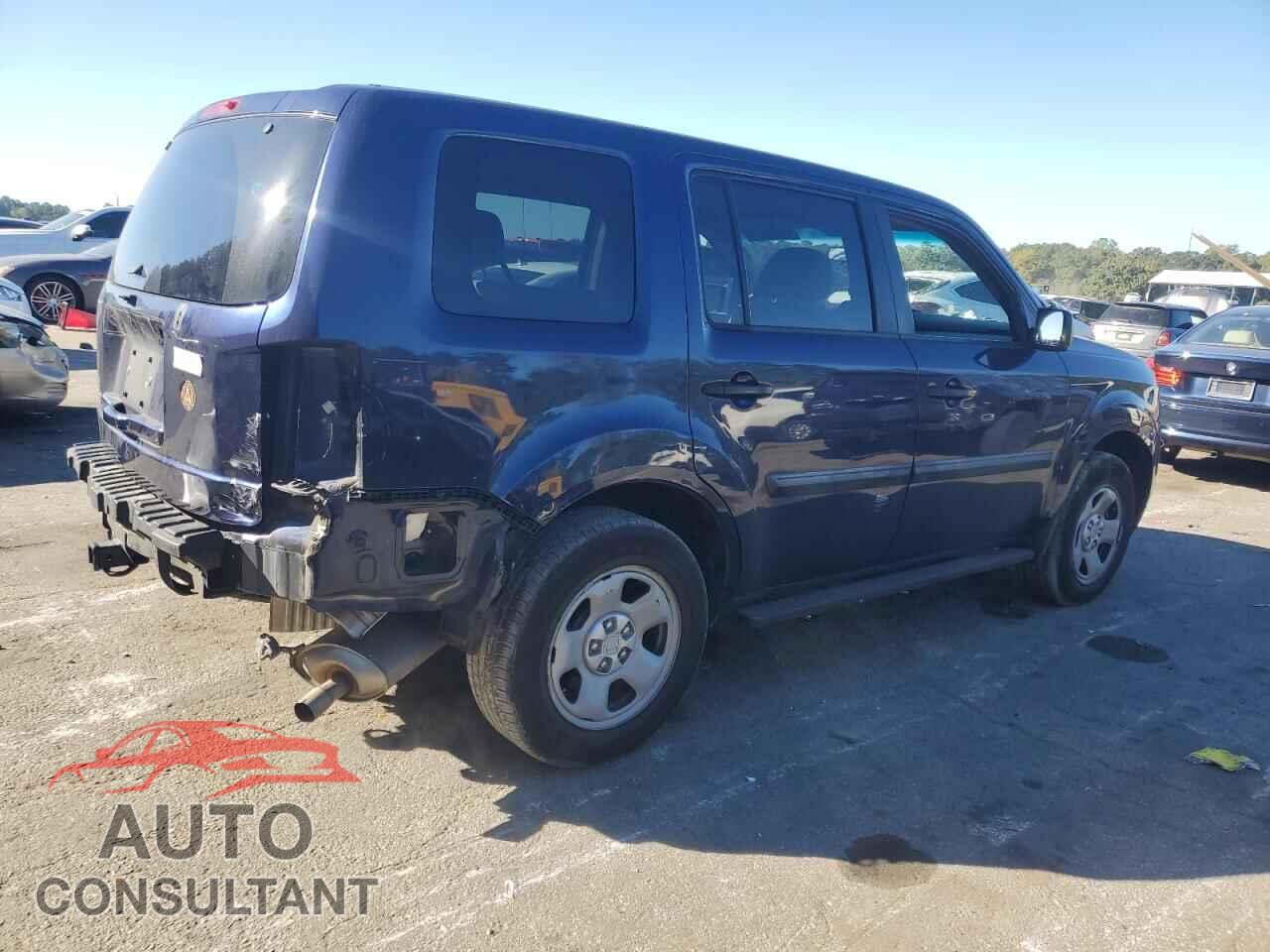HONDA PILOT 2013 - 5FNYF3H20DB042801