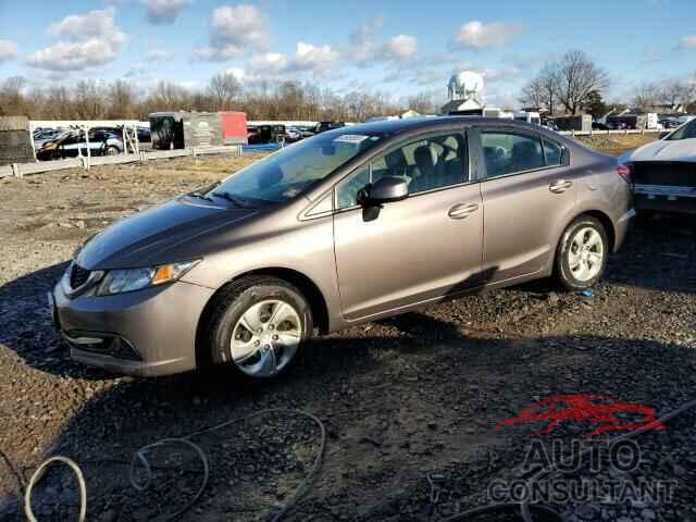 HONDA CIVIC 2013 - 19XFB2F51DE291995