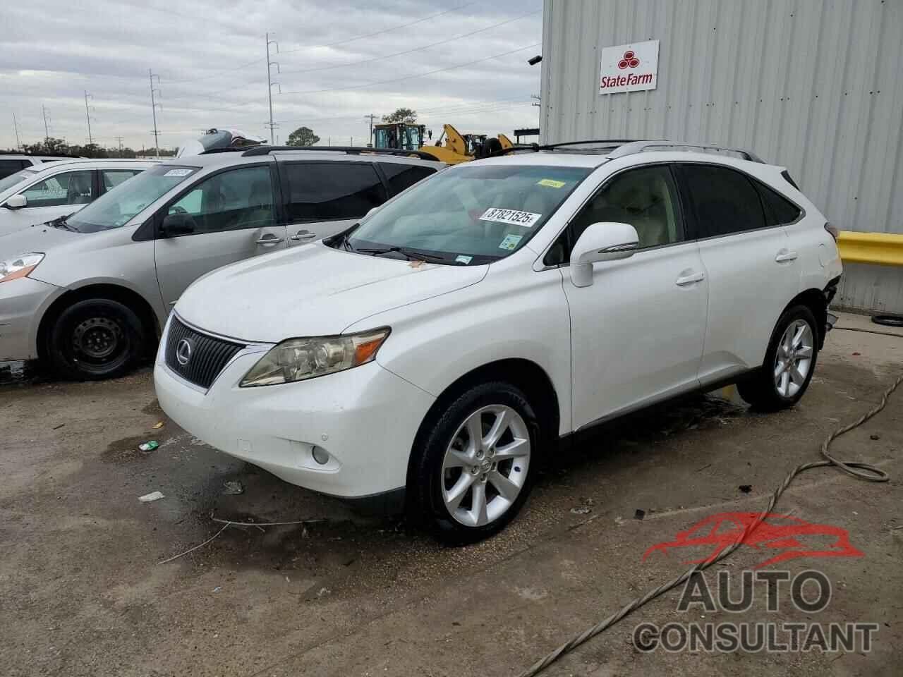 LEXUS RX350 2010 - JTJZK1BA9A2408660