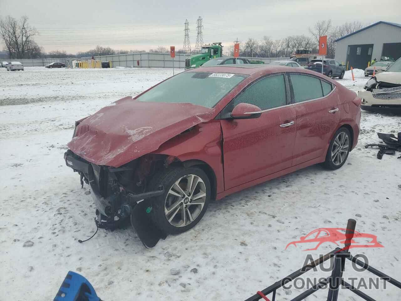 HYUNDAI ELANTRA 2017 - 5NPD84LF6HH050546