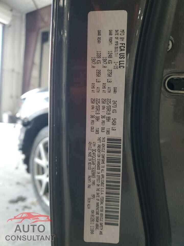 DODGE JOURNEY 2015 - 3C4PDCEG0FT632003