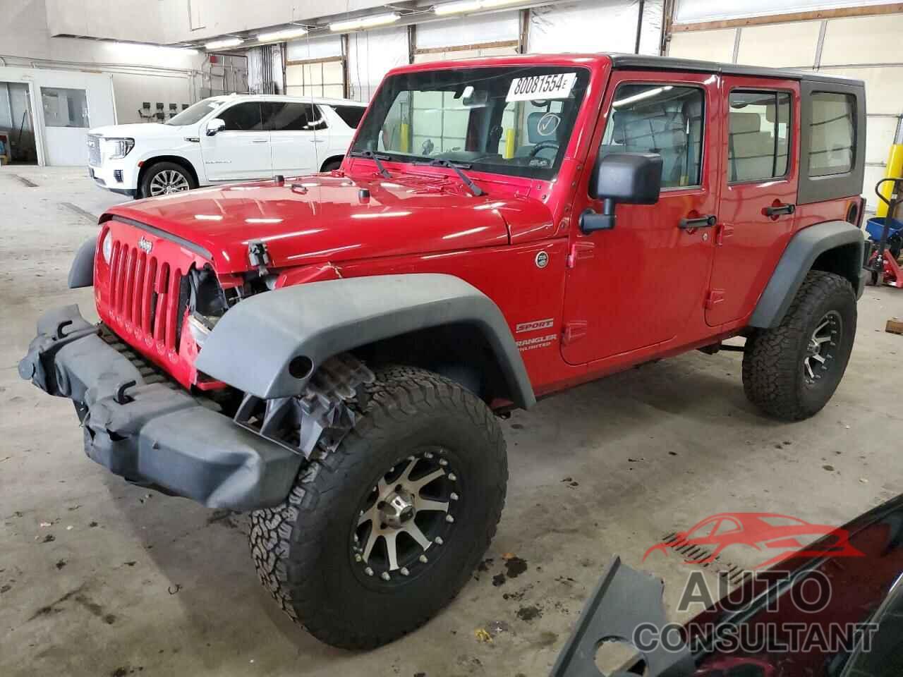 JEEP WRANGLER 2010 - 1J4BA3H14AL162020