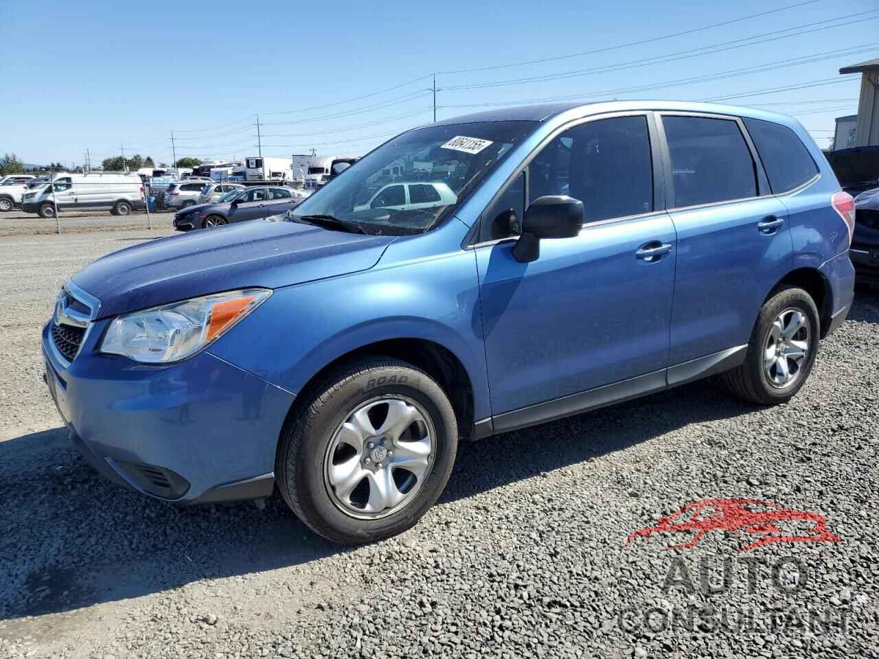 SUBARU FORESTER 2016 - JF2SJAAC0GH479344