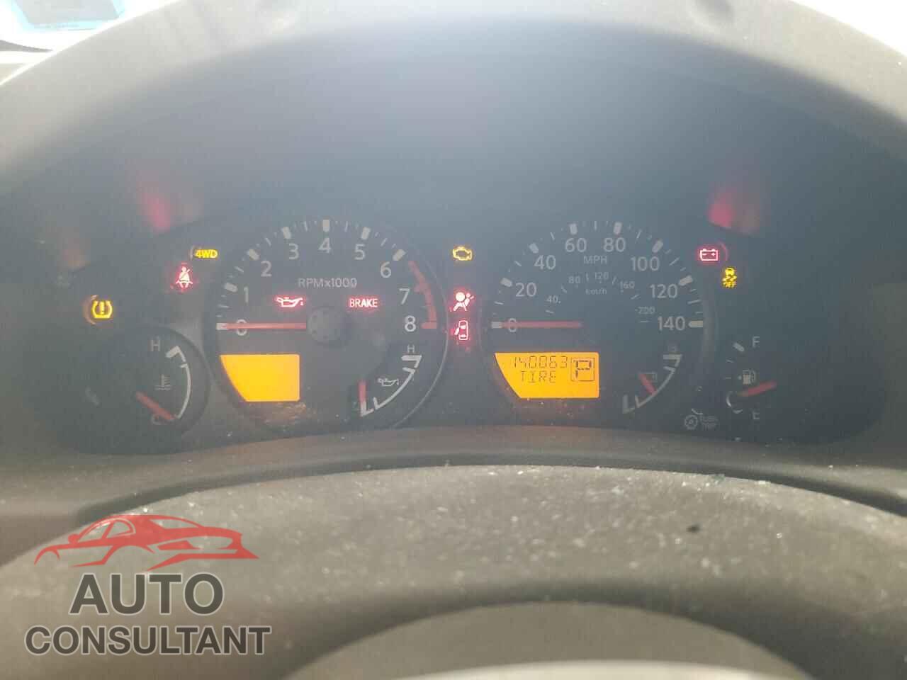 NISSAN FRONTIER 2014 - 1N6AD0EV4EN761022