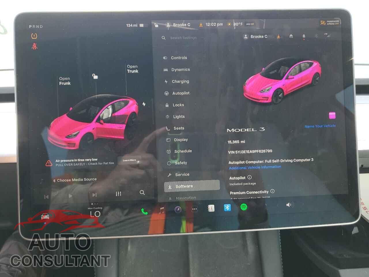TESLA MODEL 3 2023 - 5YJ3E1EA9PF628799