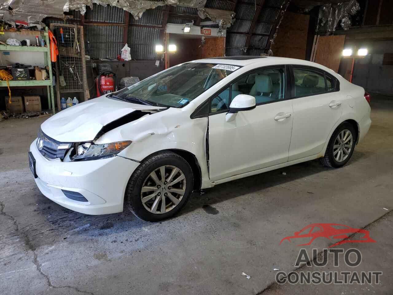HONDA CIVIC 2012 - 19XFB2F91CE366289