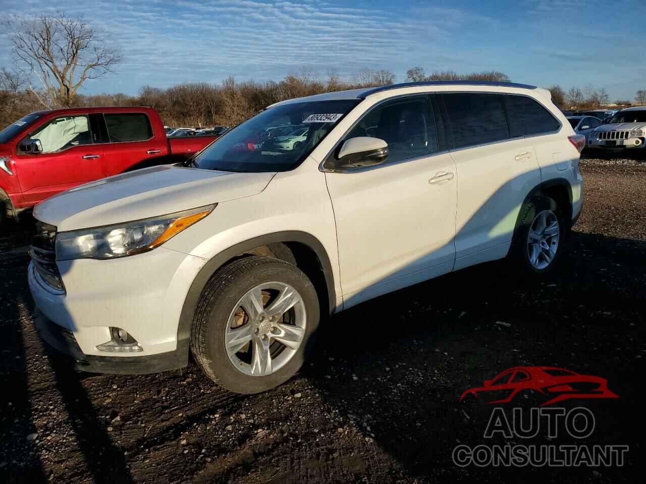TOYOTA HIGHLANDER 2015 - 5TDDKRFH9FS197558