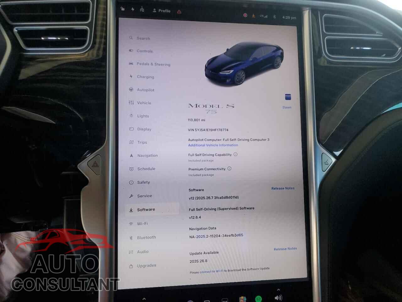 TESLA MODEL S 2017 - 5YJSA1E19HF178774