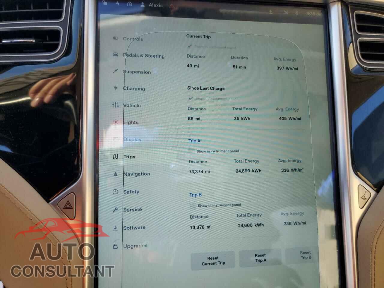 TESLA MODEL S 2013 - 5YJSA1CP4DFP17612