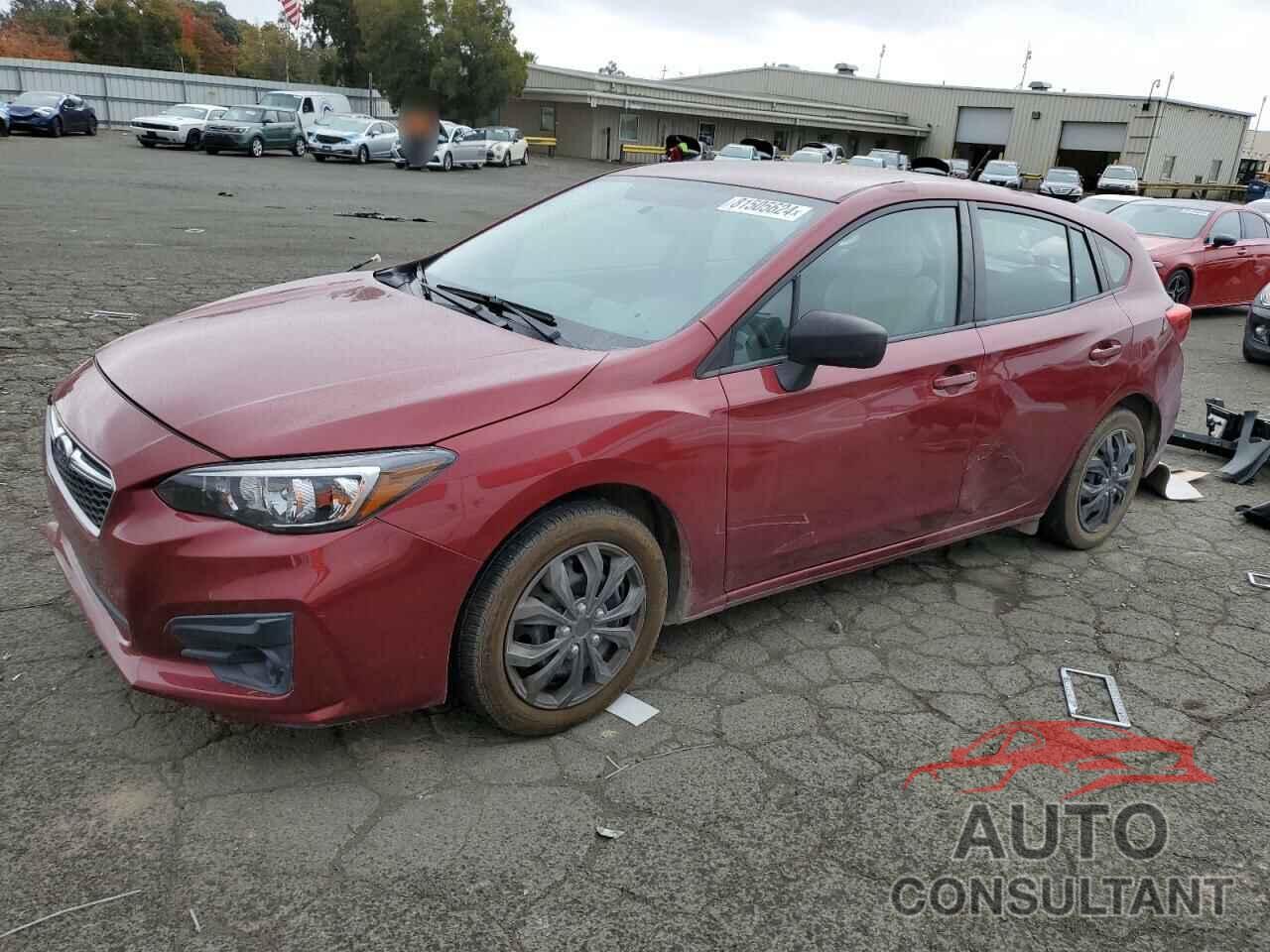 SUBARU IMPREZA 2017 - 4S3GTAA63H3742109