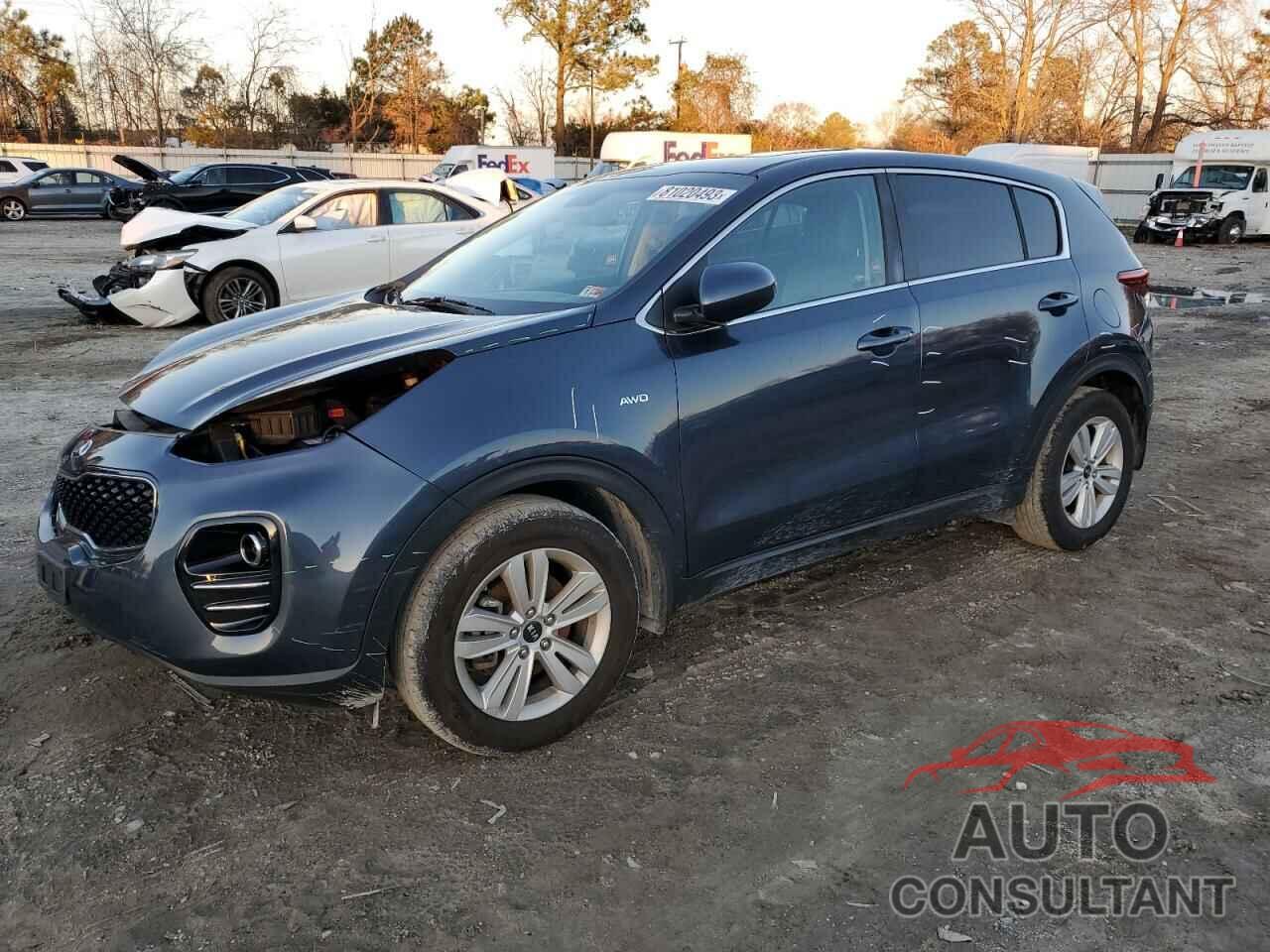 KIA SPORTAGE 2017 - KNDPMCAC1H7245891