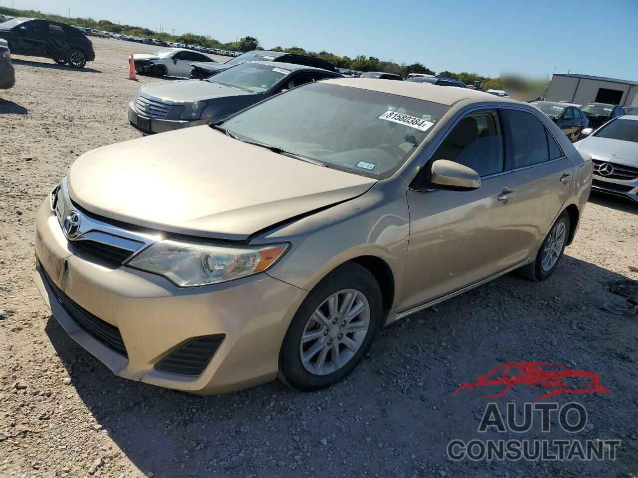 TOYOTA CAMRY 2012 - 4T1BF1FK4CU008293