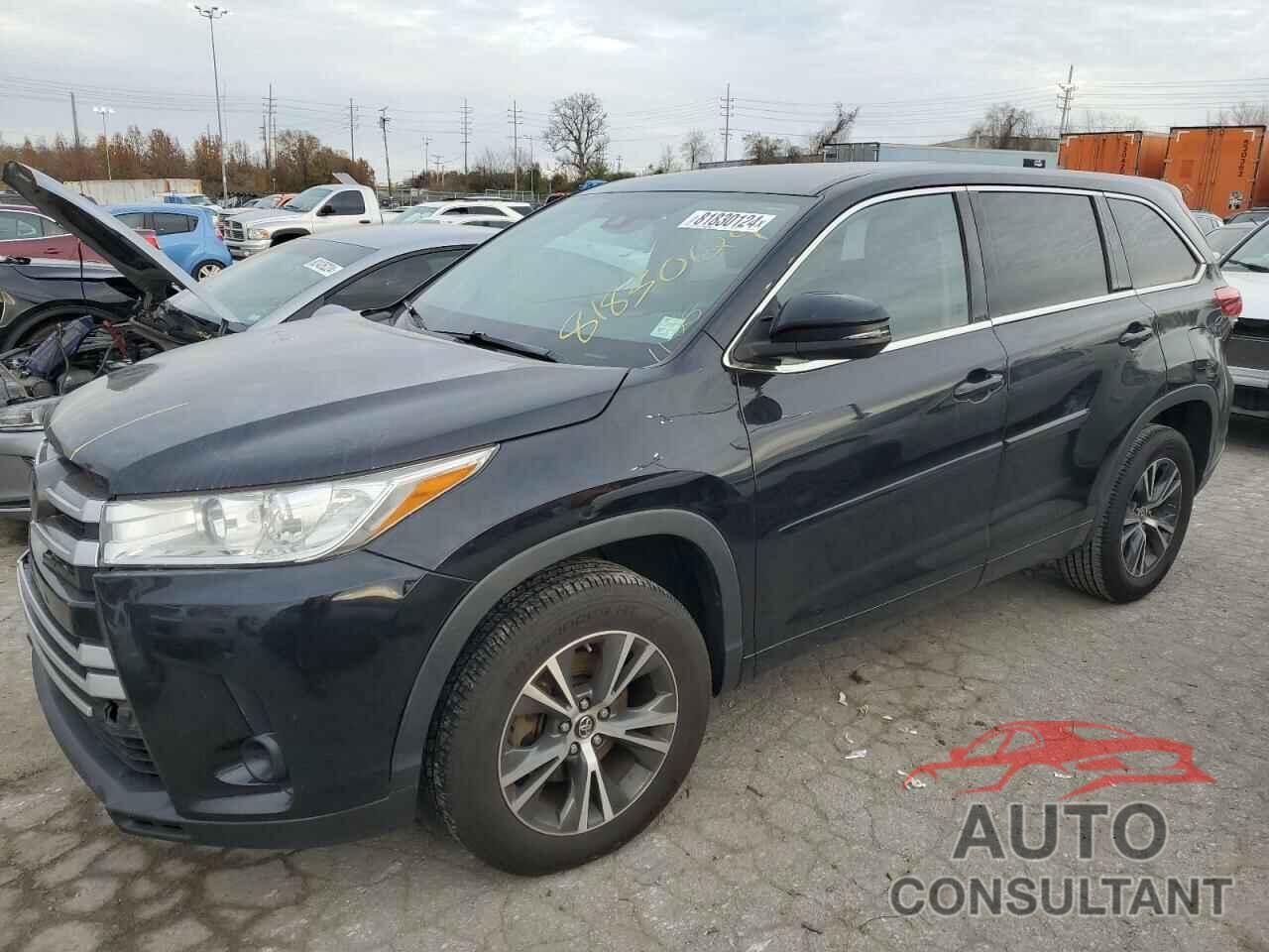 TOYOTA HIGHLANDER 2018 - 5TDZARFH2JS037720