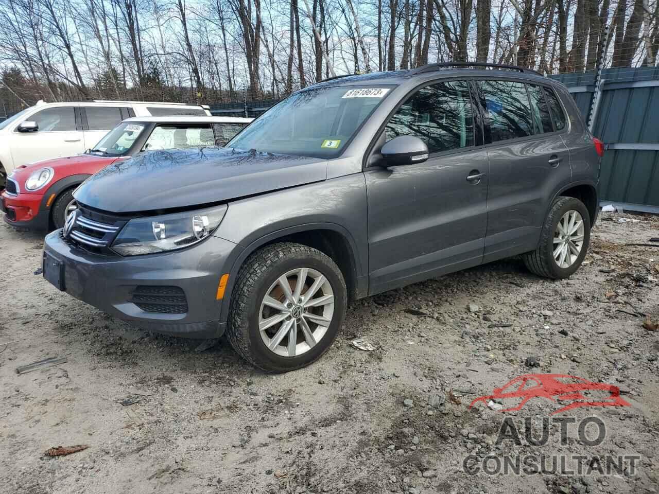 VOLKSWAGEN TIGUAN 2017 - WVGBV7AX4HK044285