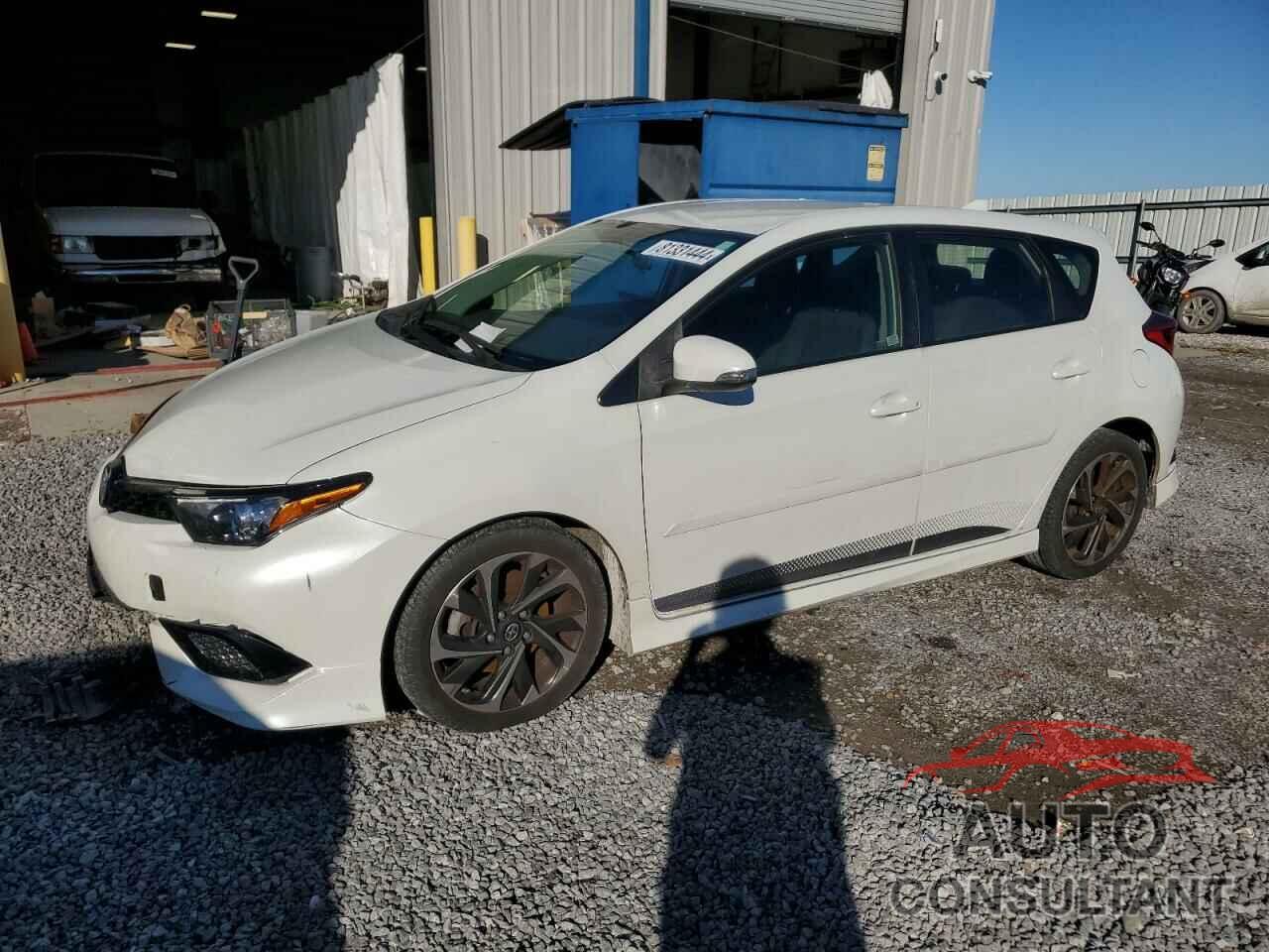TOYOTA SCION 2016 - JTNKARJE9GJ505264