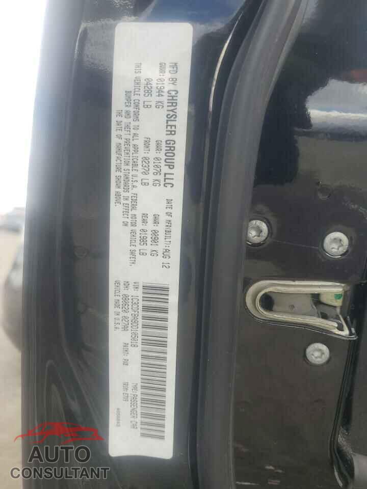 DODGE DART 2013 - 1C3CDFBA9DD105018