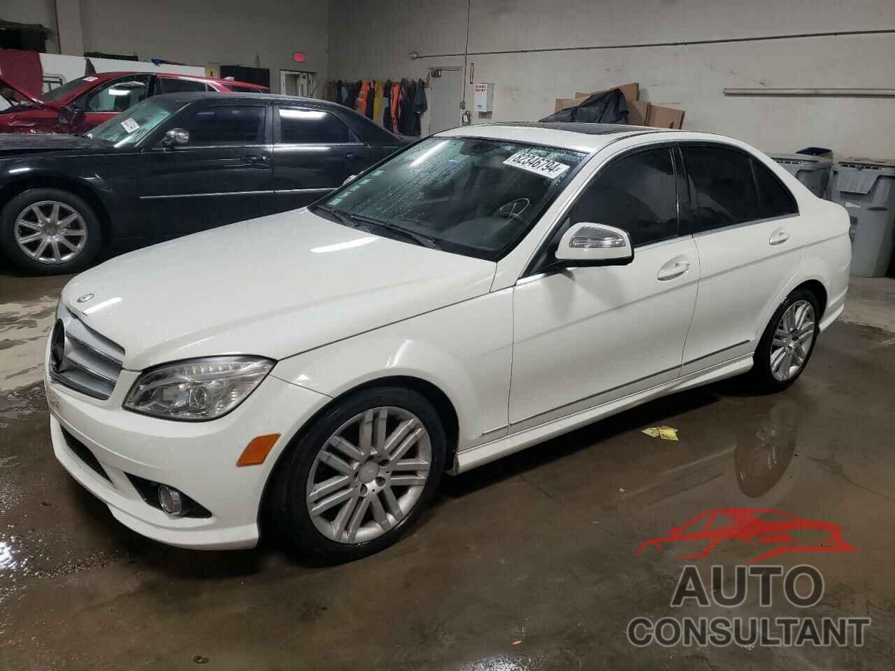 MERCEDES-BENZ C-CLASS 2009 - WDDGF54X69F228909