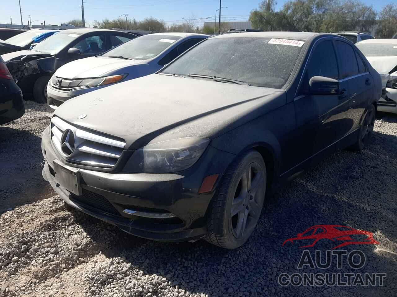 MERCEDES-BENZ C-CLASS 2011 - WDDGF5EB0BR160467