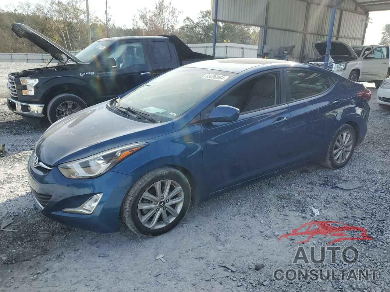 HYUNDAI ELANTRA 2015 - KMHDH4AEXFU377637