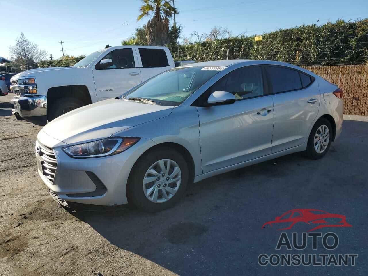 HYUNDAI ELANTRA 2017 - KMHD74LF9HU367709