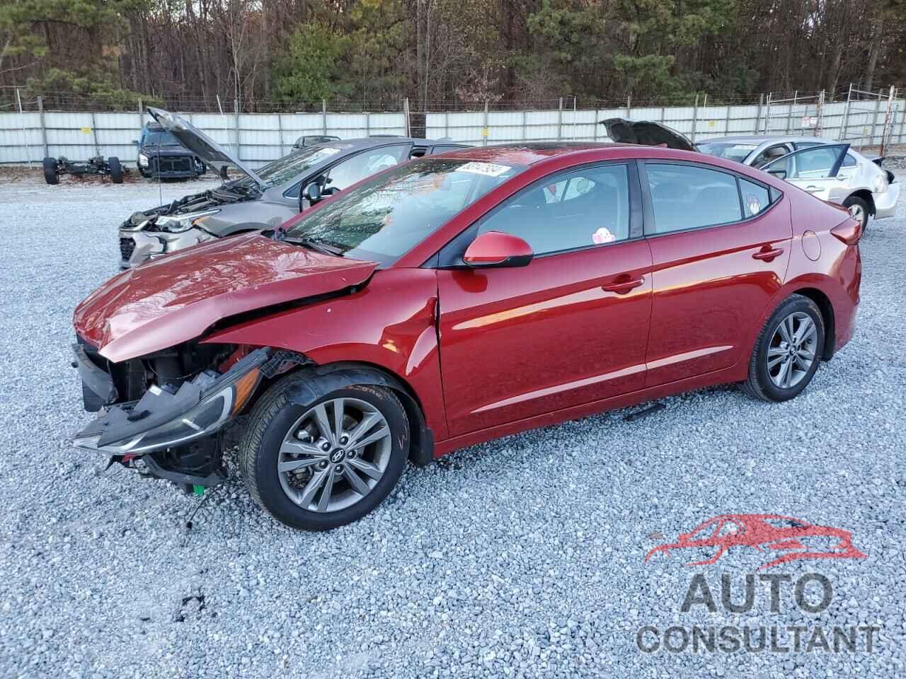 HYUNDAI ELANTRA 2017 - KMHD84LF3HU387564