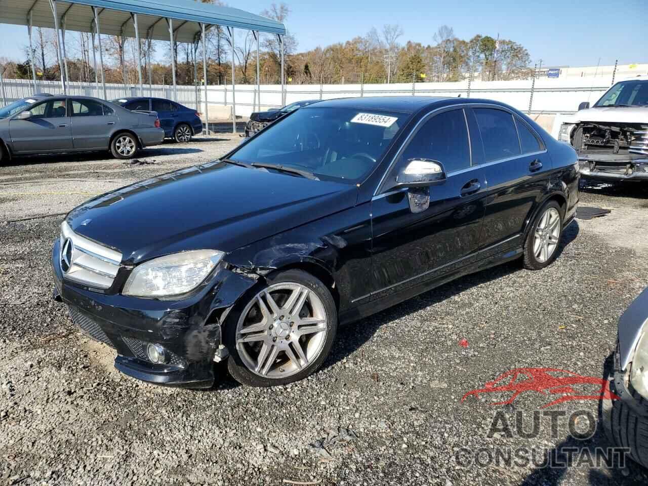 MERCEDES-BENZ C-CLASS 2009 - WDDGF56X29R057250