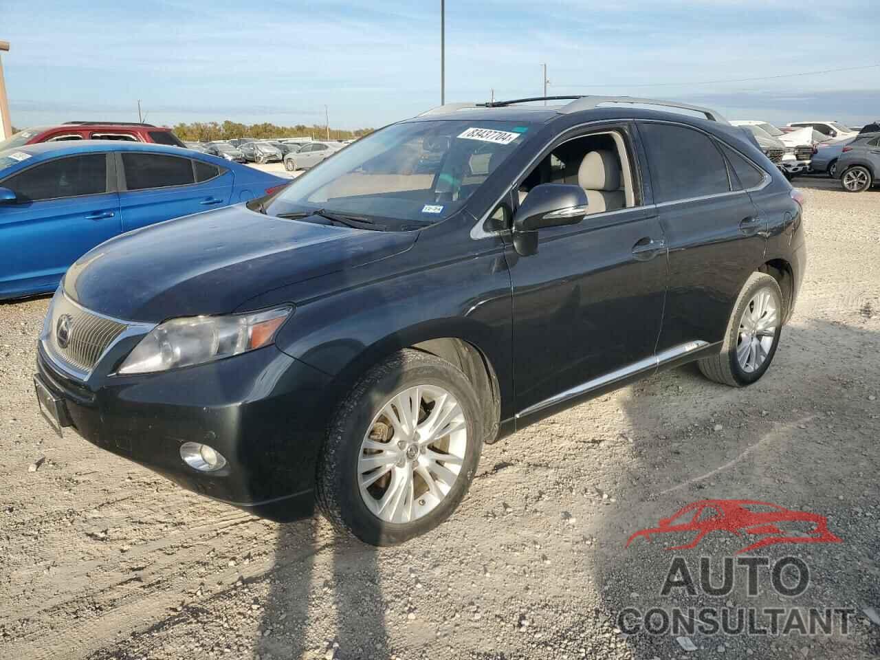 LEXUS RX450 2010 - JTJZB1BA0A2001763